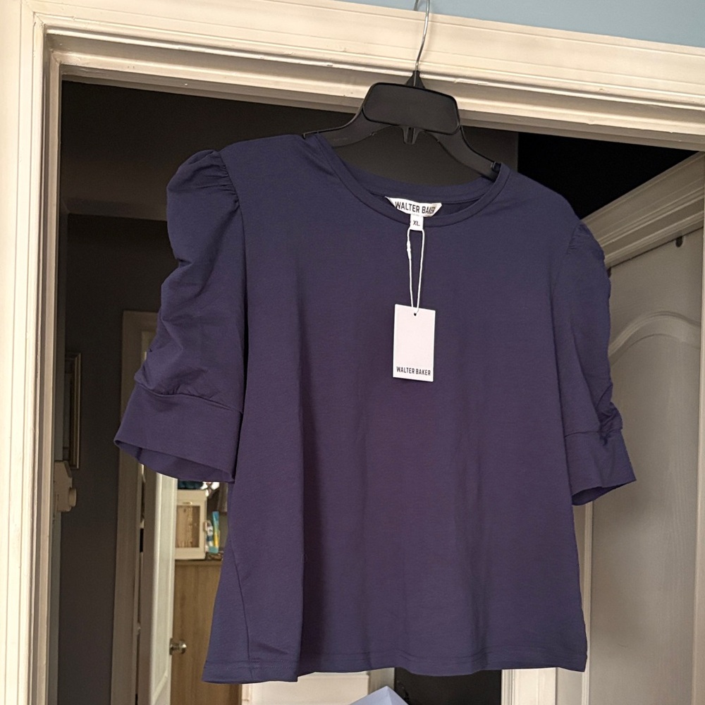 Walter Baker Elegant Navy Blouse